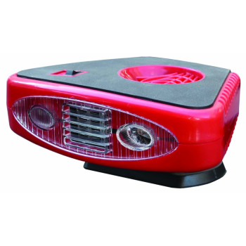 3-in-1 Heater Fan & Window Defroster with LED Torch