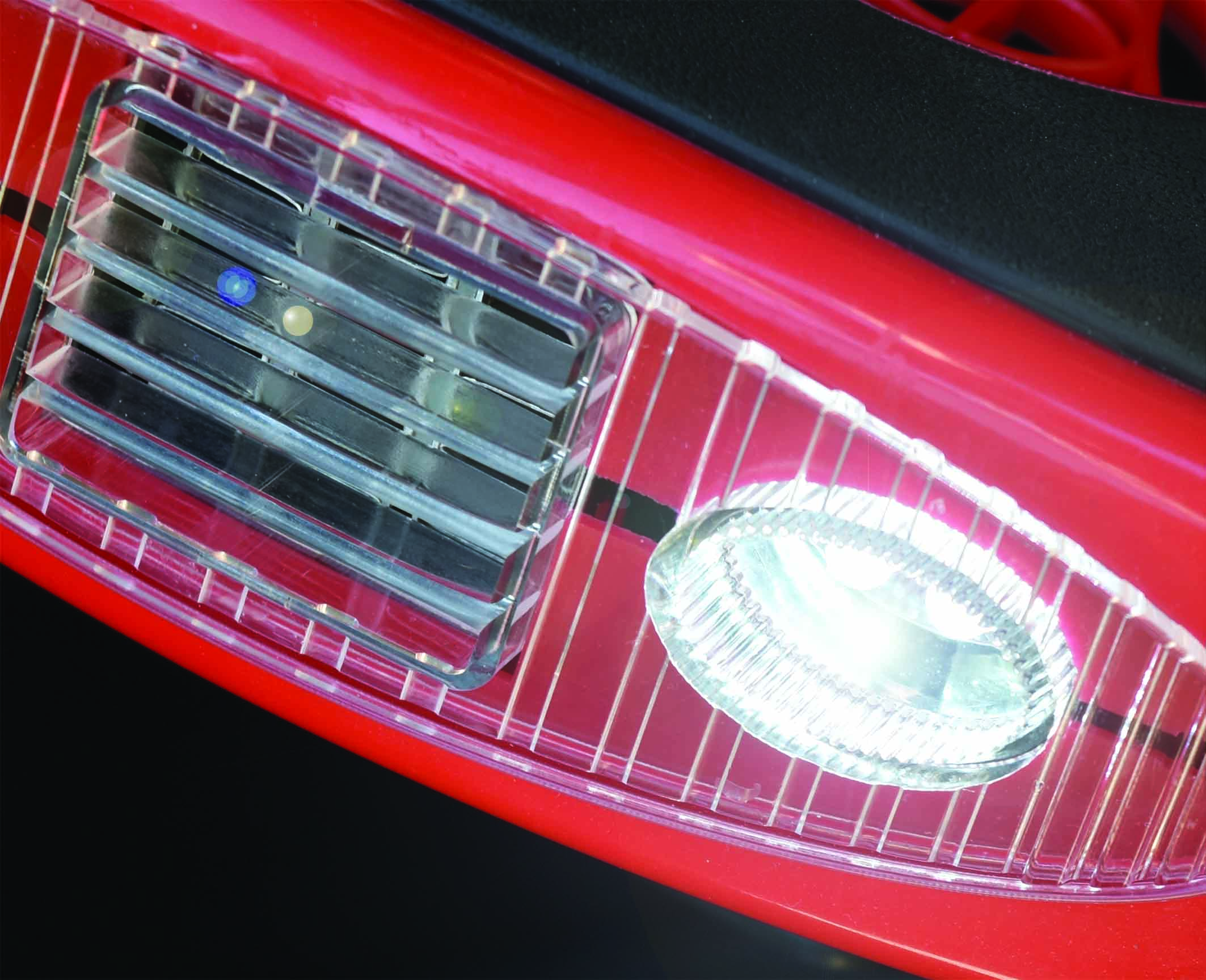 3-in-1 Heater Fan & Window Defroster with LED Torch
