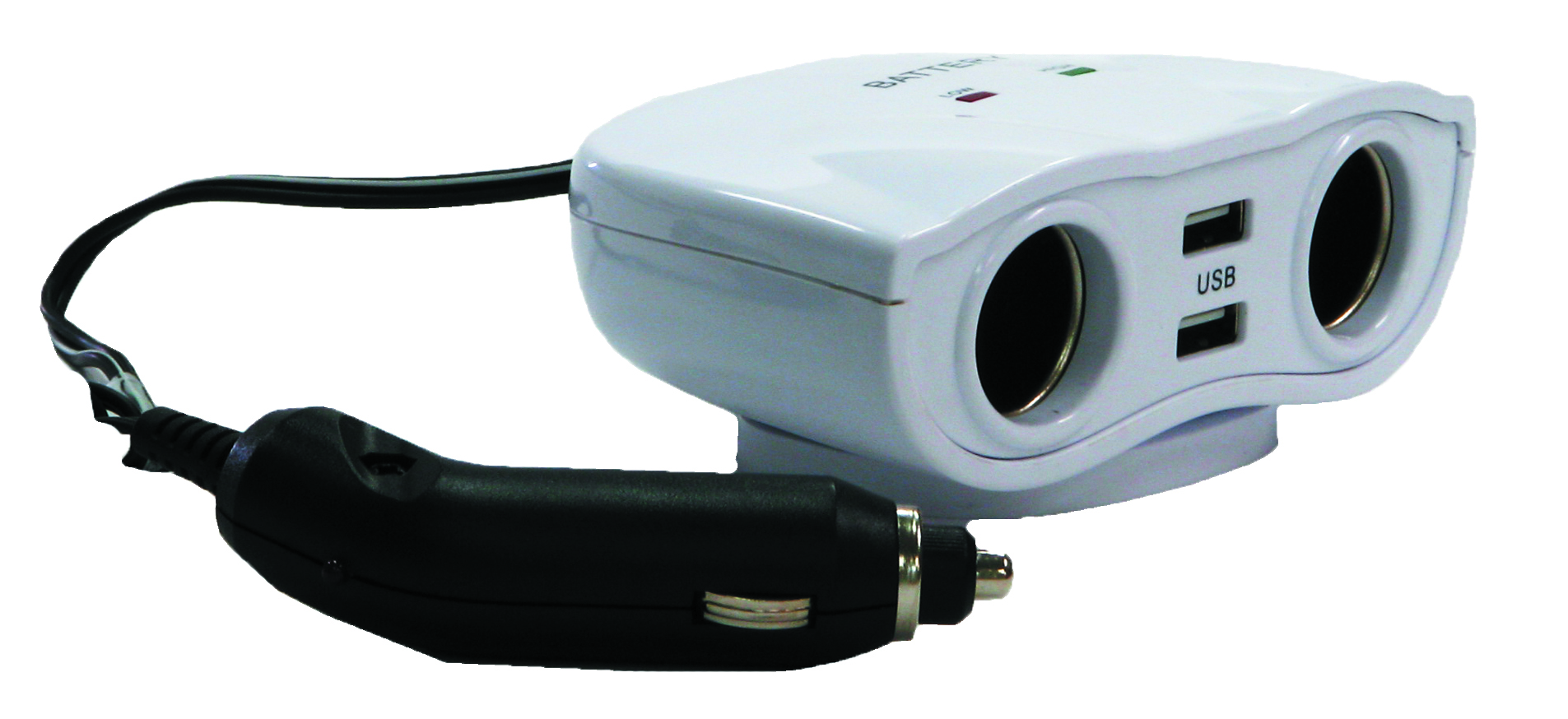 CIGARETTE LIGHTER ACCESSORY SOCKET – WITH 2 USB & 2 LIGHTER SOCKETS 12/24V