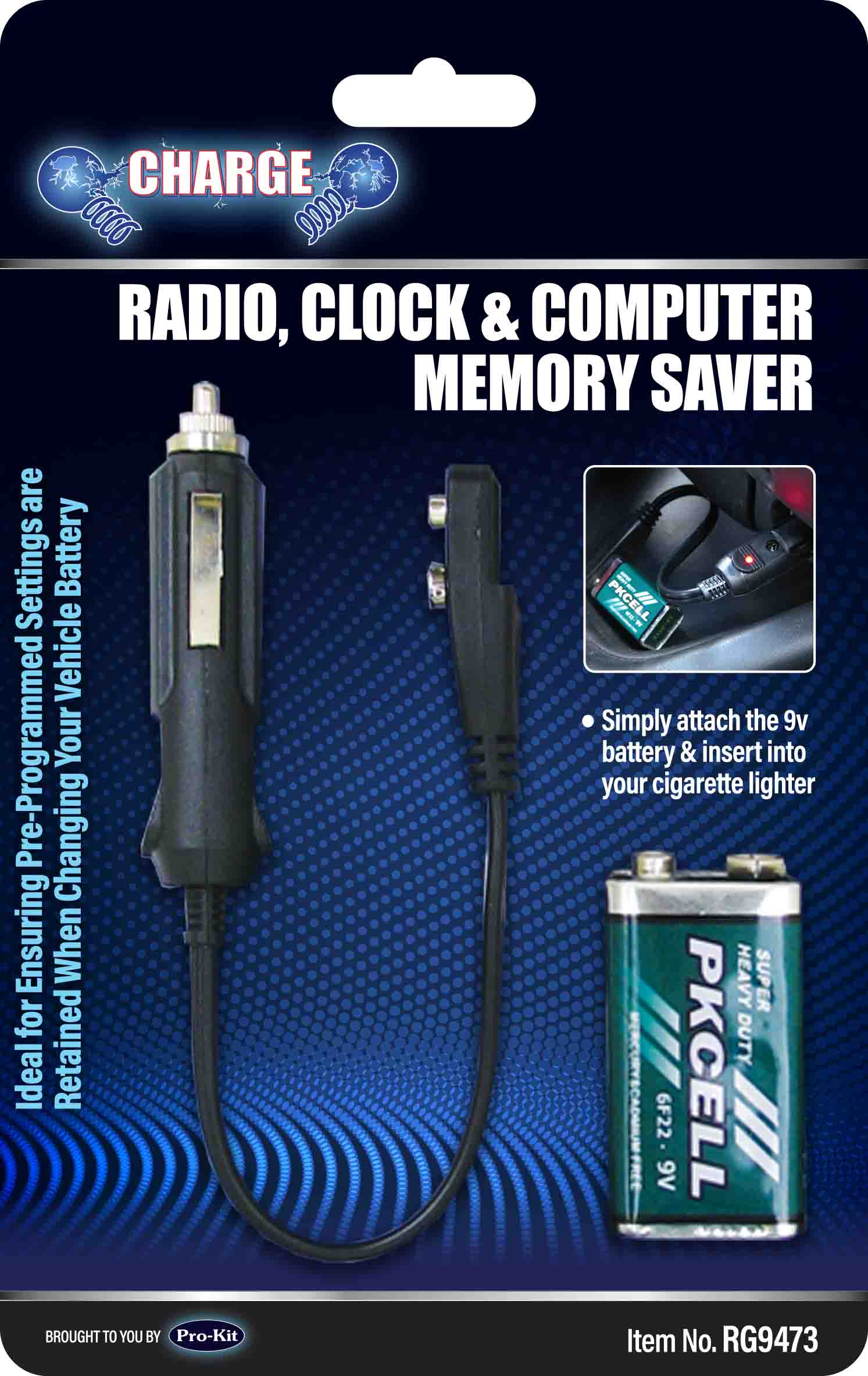 Radio, Clock & Computer Memory Saver