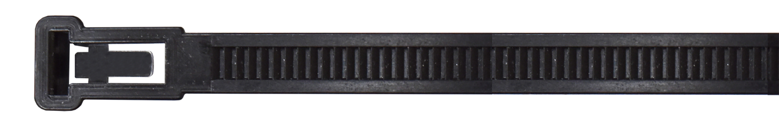 25pc 200 x 7.2mm Releasible Cable Ties