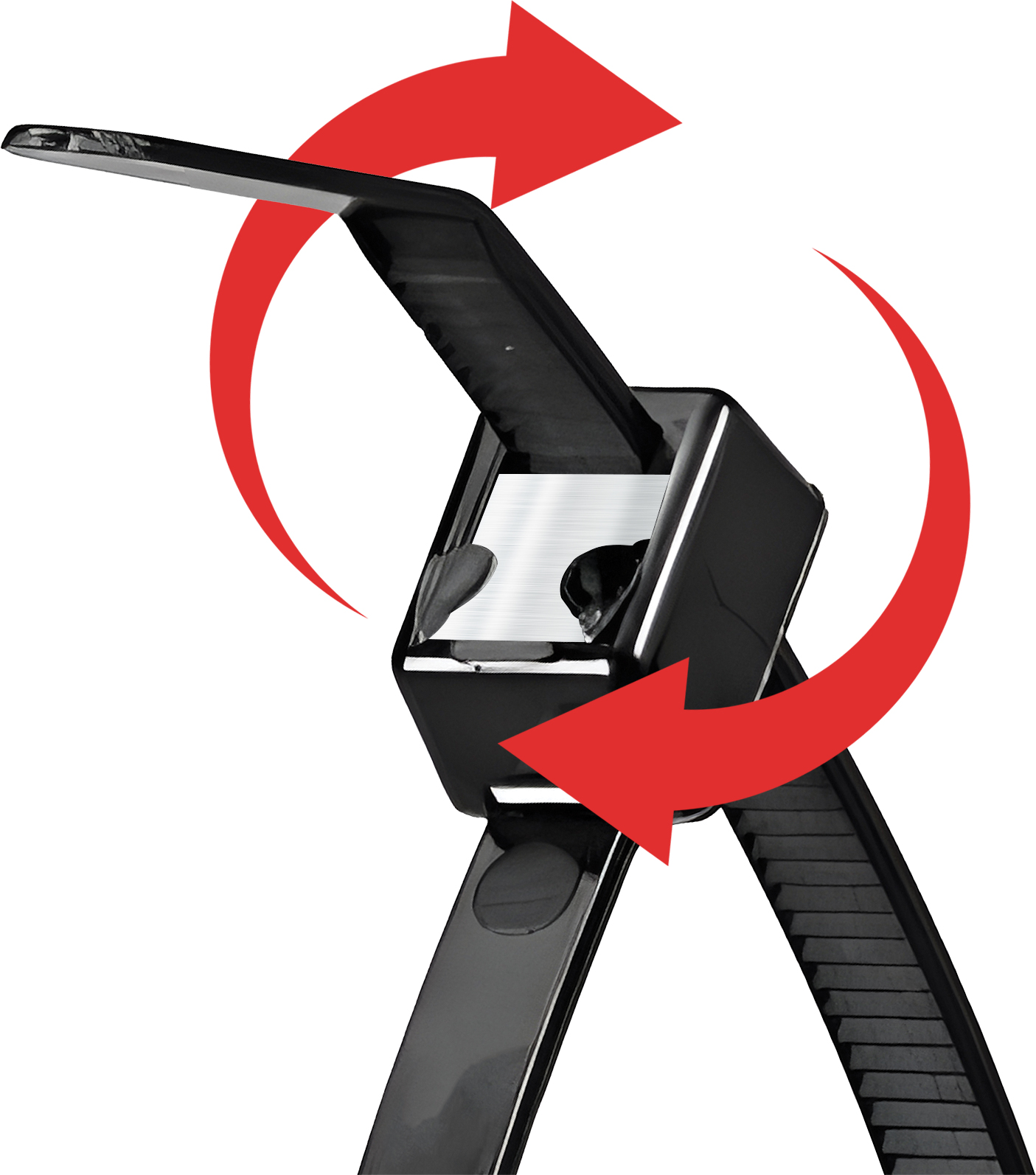 20pc 200mm Self-cutting Cable Ties