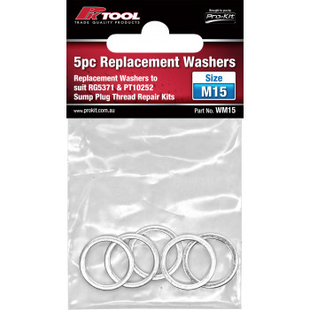 5pc M15 Replacement Washers
