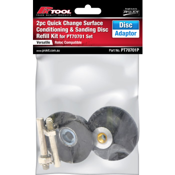 2pc Sanding Disc Adaptors