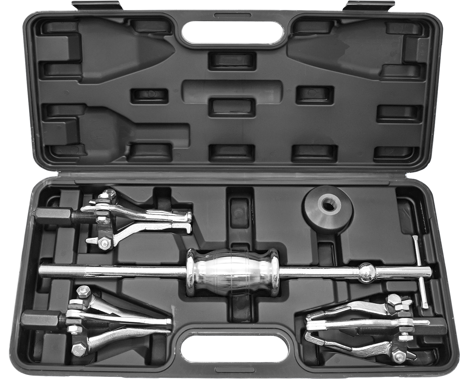 5pc 3 Jaw Internal & External Bearing Slide Hammer Puller Set