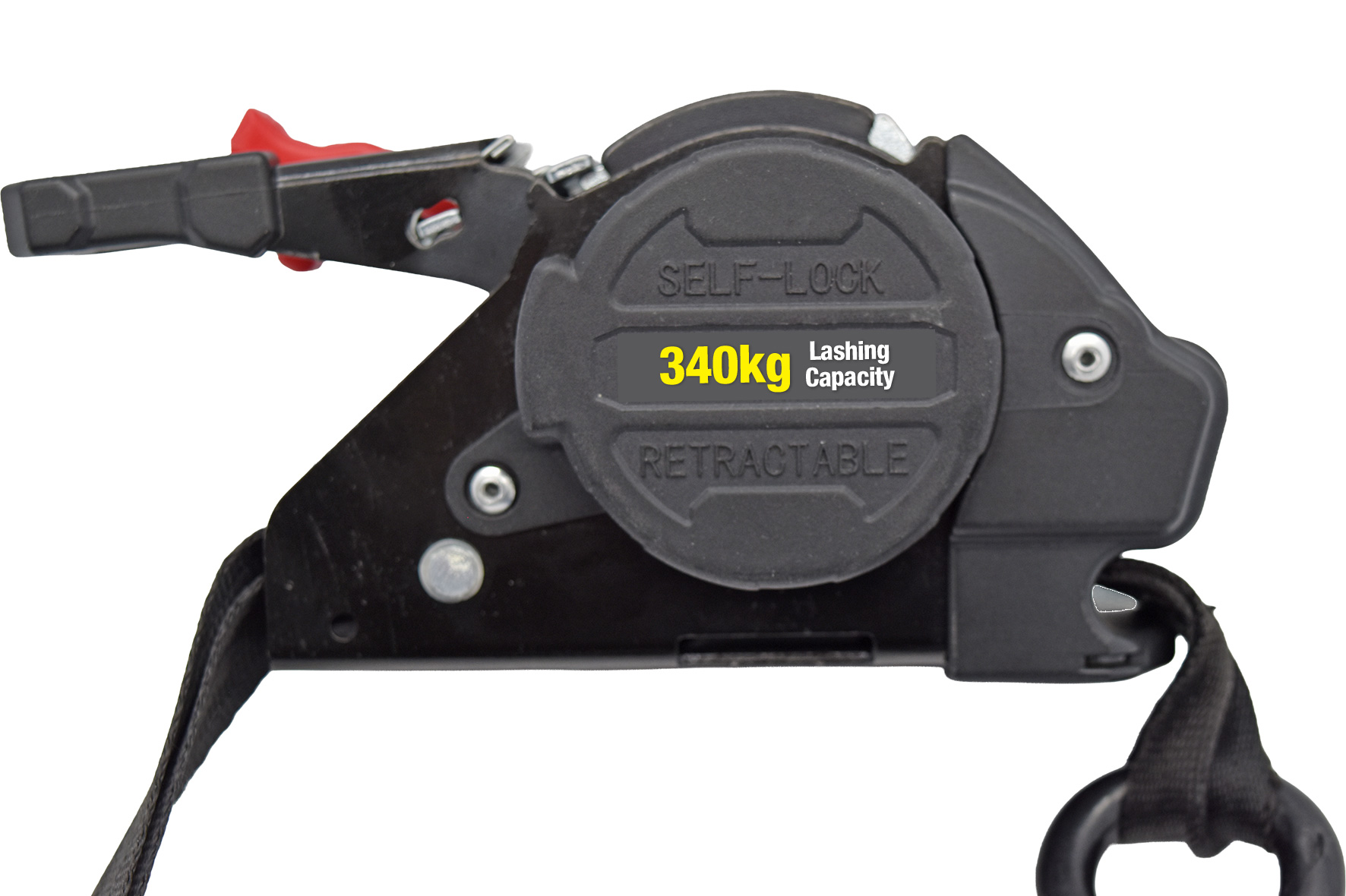 25mm x 3.5m Auto Retracting Tie Down