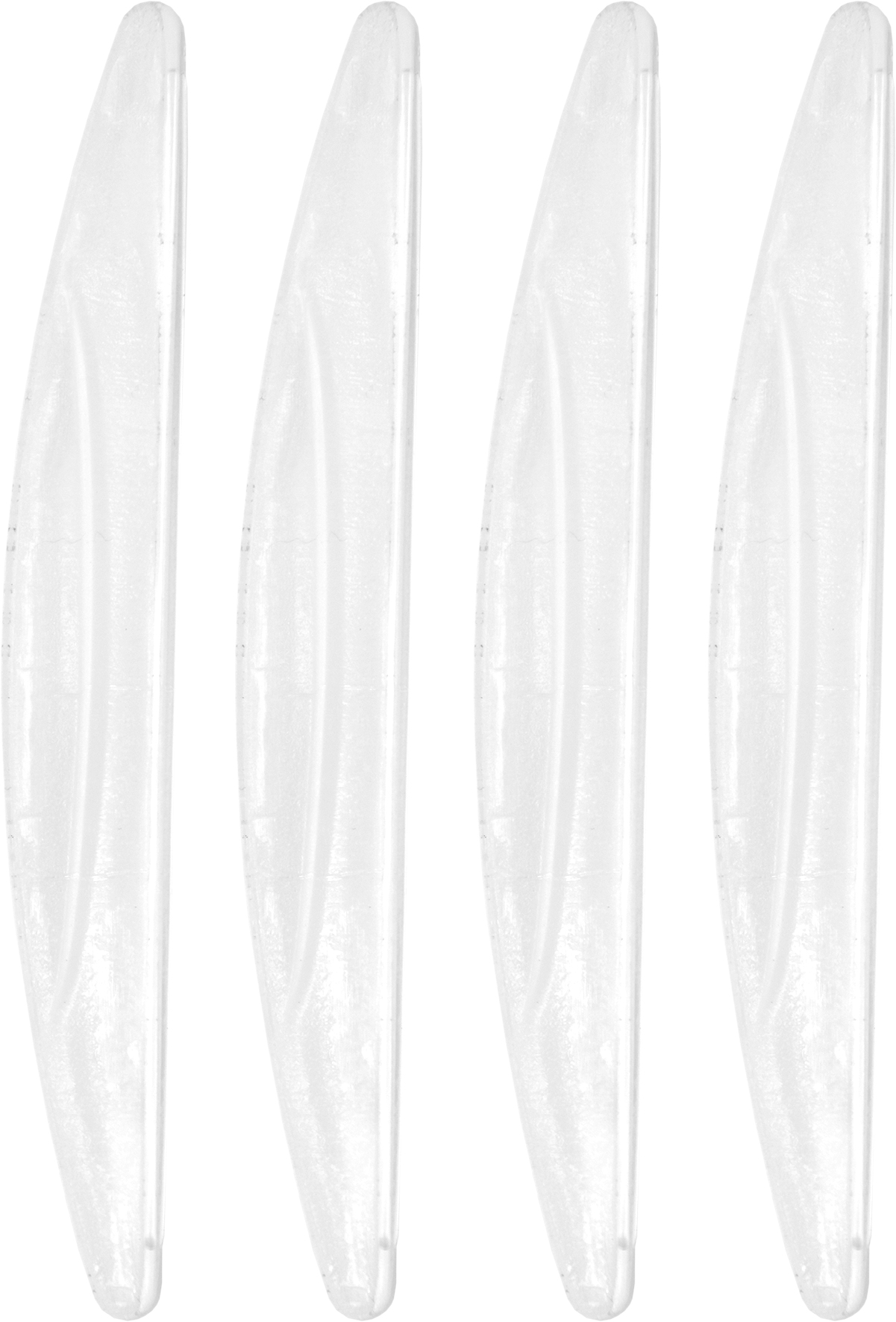 4pc Transparent Door Edge Protector Set