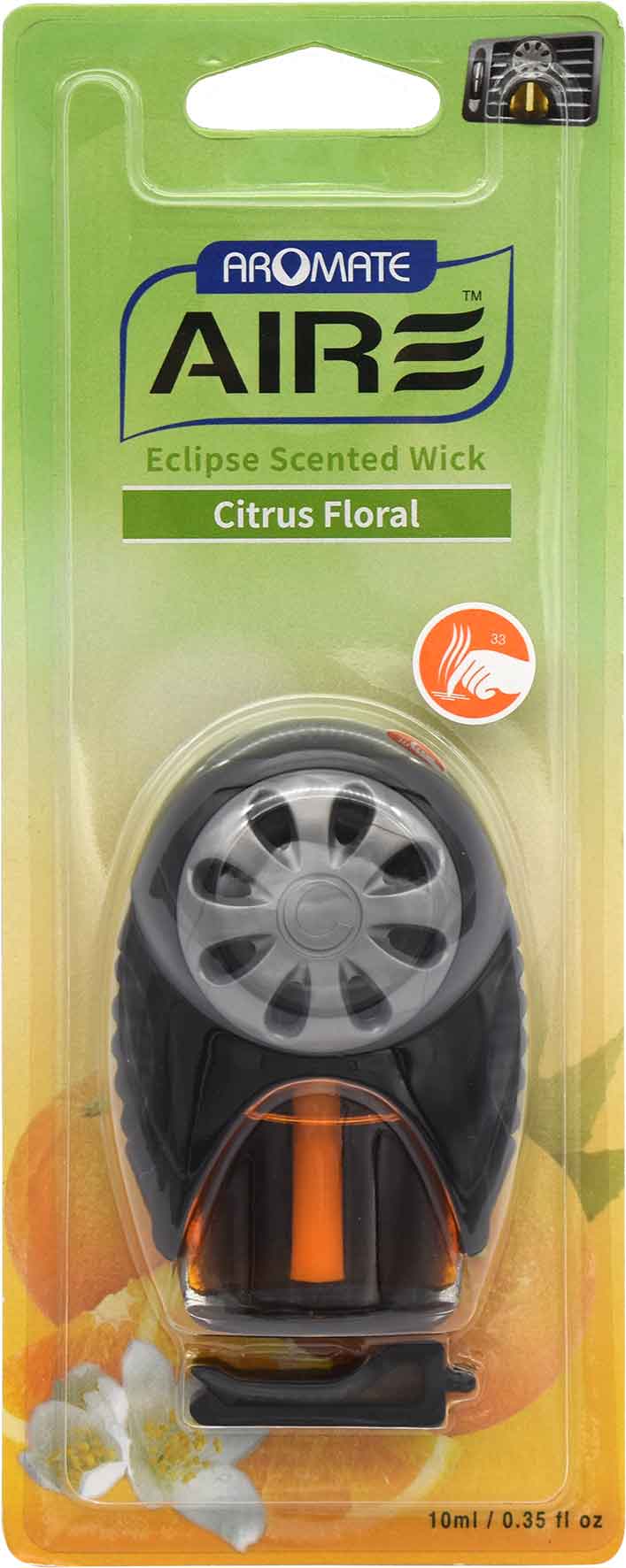 Citrus Floral Spinner Vent Clip Air Freshener