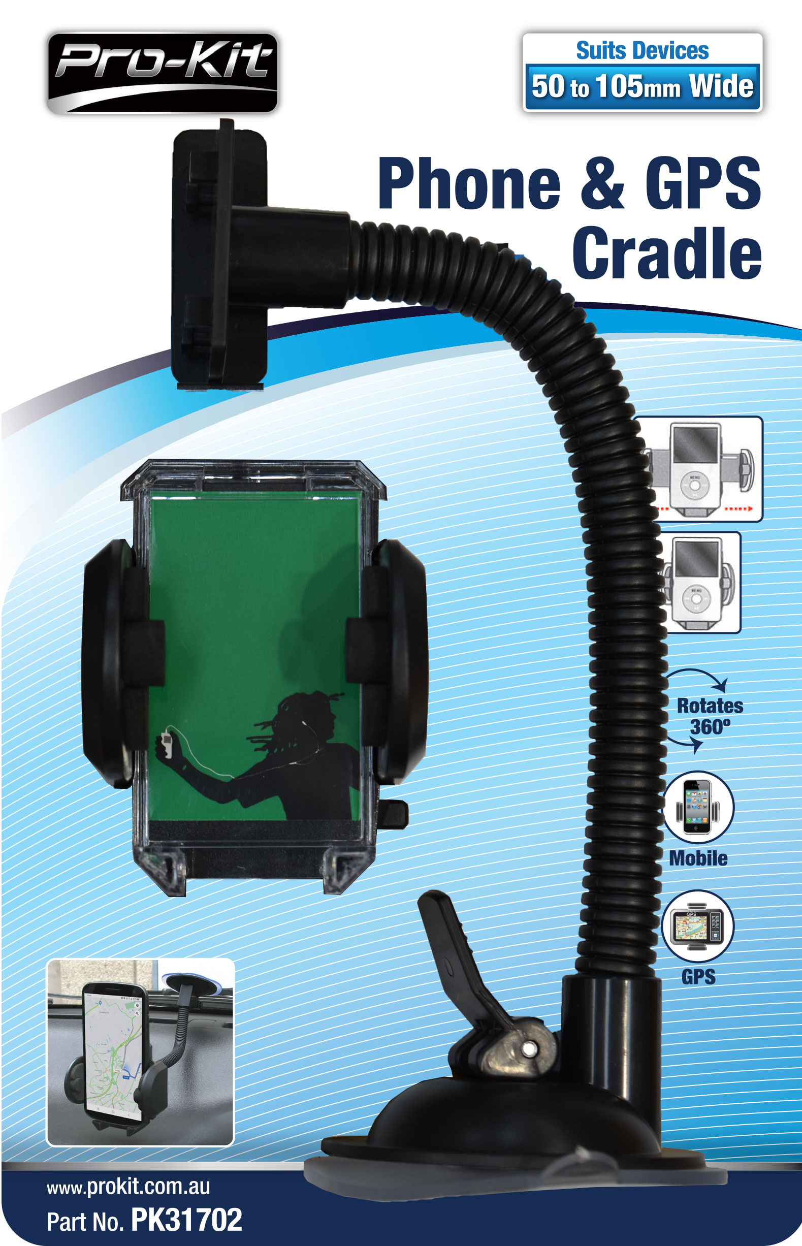 Long Arm with Grip Clamp