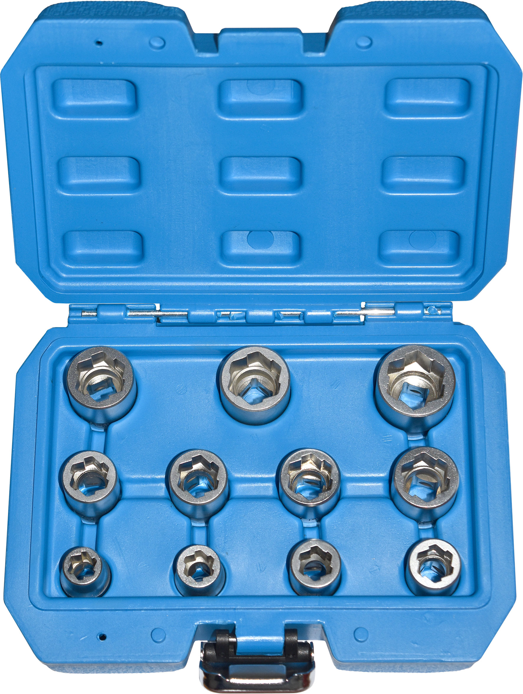 11pc 3/8″ Dr Spiral Flute Extractor Socket Set