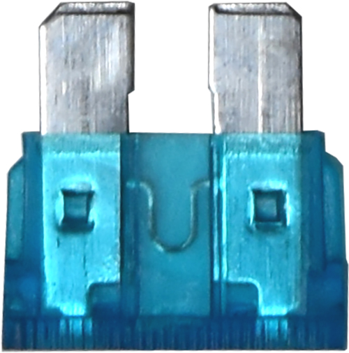 1pc Blue Blade Fuse 15amp