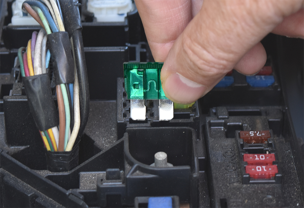 1pc Green Blade Fuse 30amp
