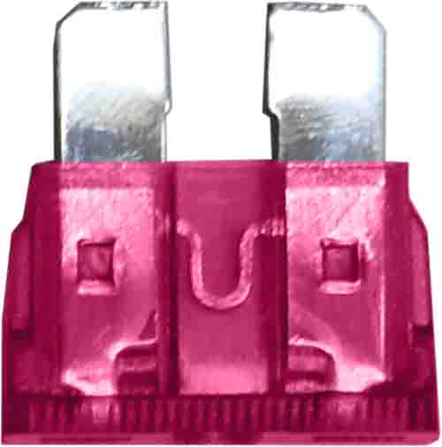 1pc Pink Blade Fuse 3amp