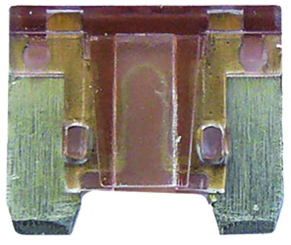 100pc Brown Low Profile Blade Fuse 7.5amp