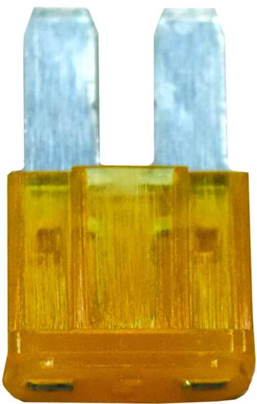10pc Micro2 Amber Blade Fuse 5amp