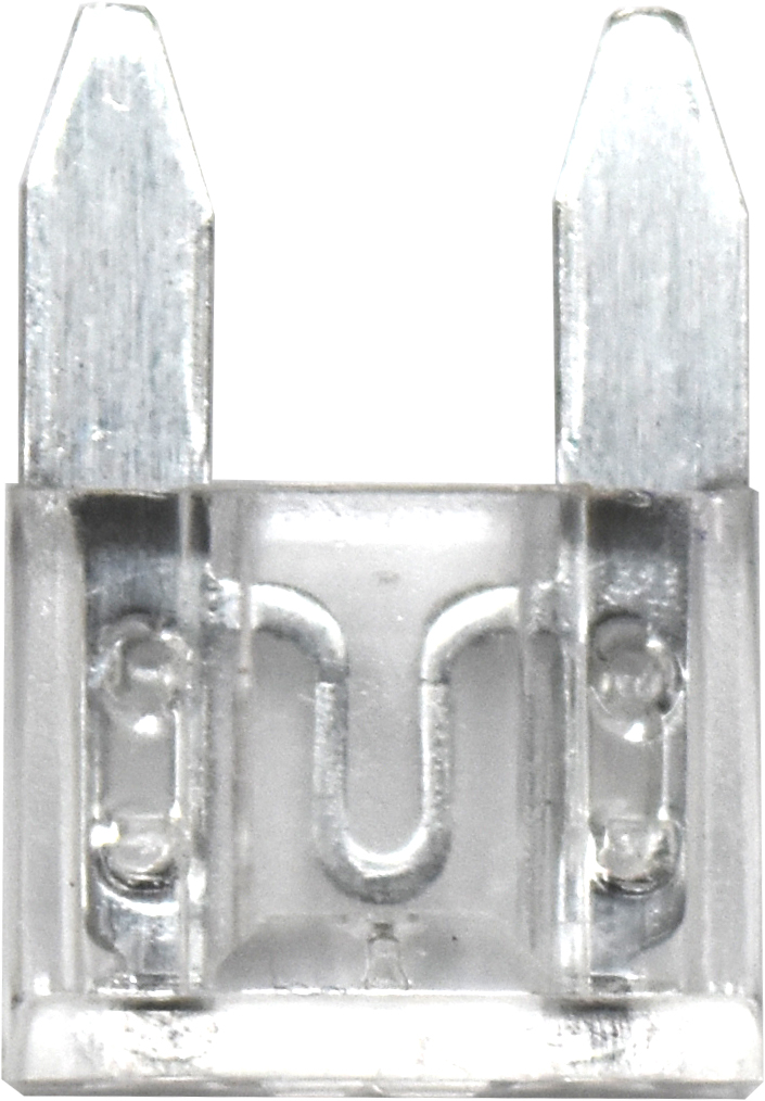 1pc Clear Mini Blade Fuse 25amp