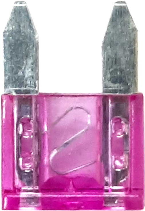 1pc Purple Mini Blade Fuse 3amp
