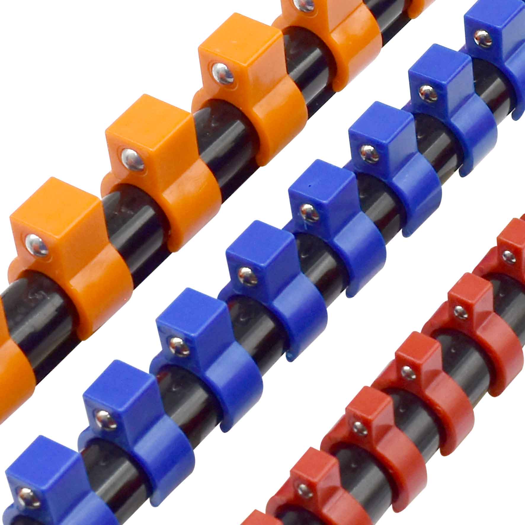 Aluminium Triple Rail Socket Holder