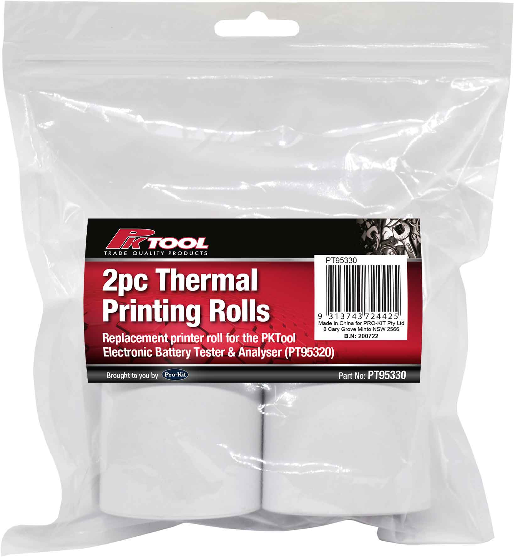 2pc Thermal Printing Rolls