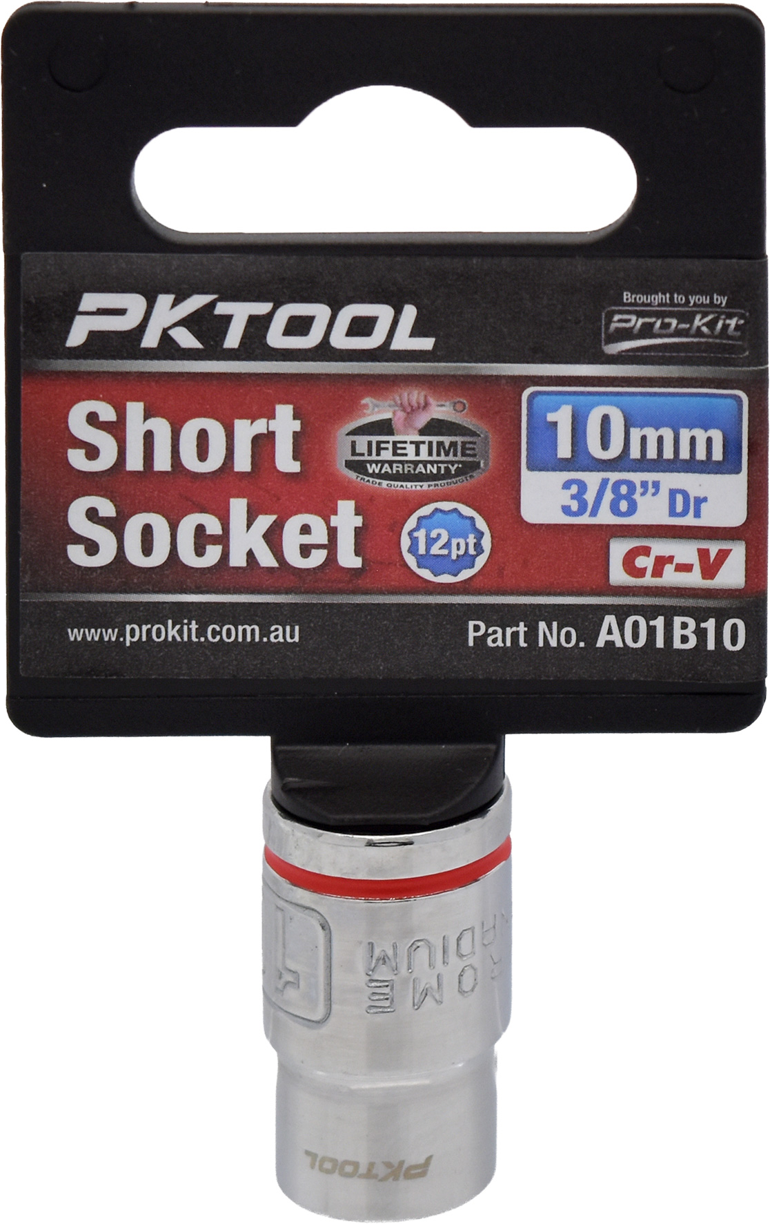 10mm 3/8″ Dr Short Socket 12pt