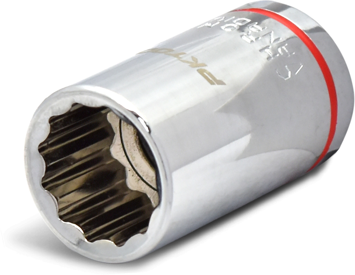 15mm 1/2″ Dr Short Socket 12pt
