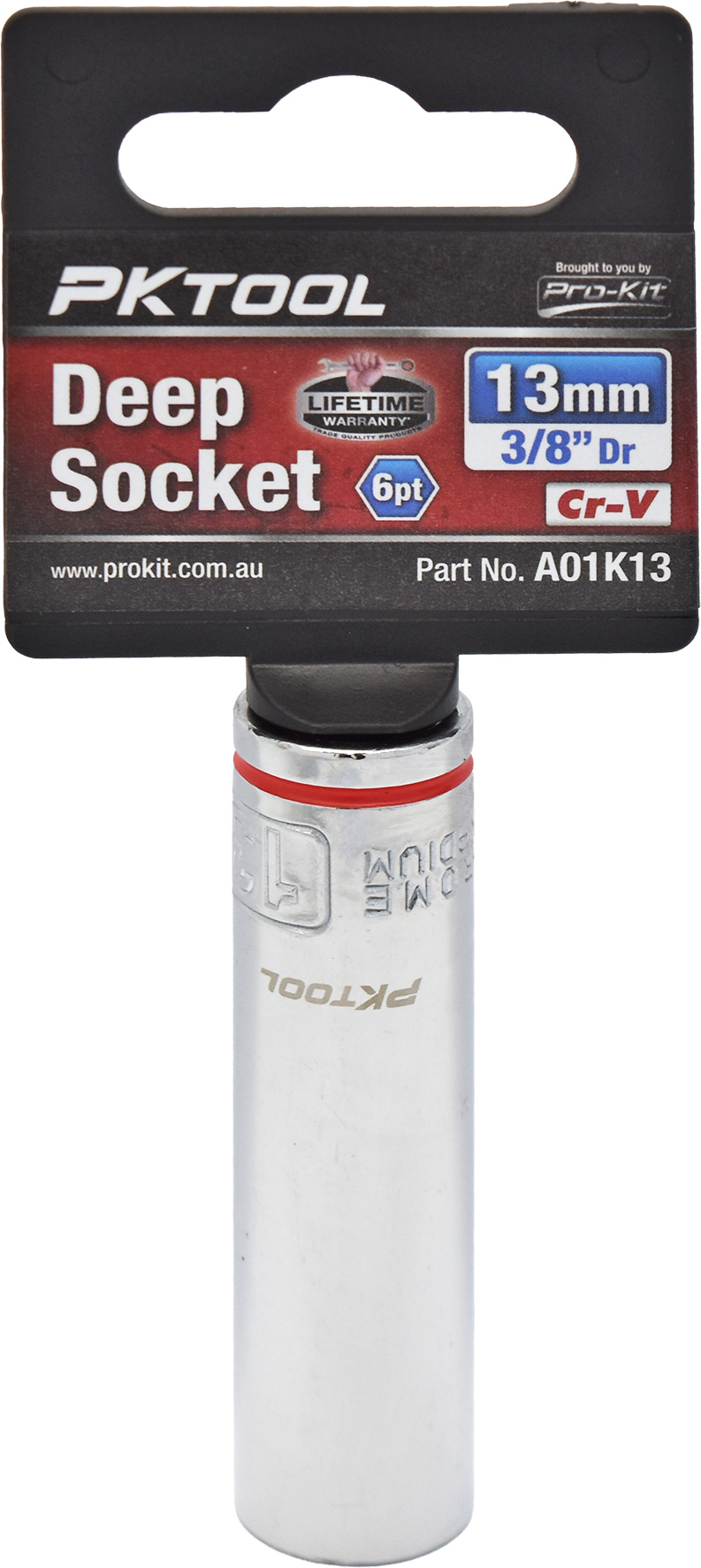 13mm 3/8″ Dr Deep Socket 6pt
