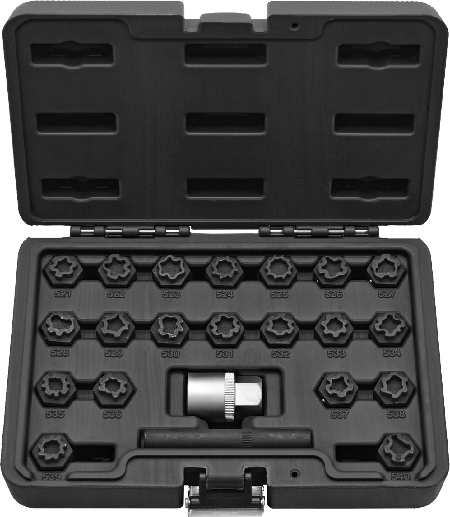 22pc VAG Locking Wheel Nut Socket Set