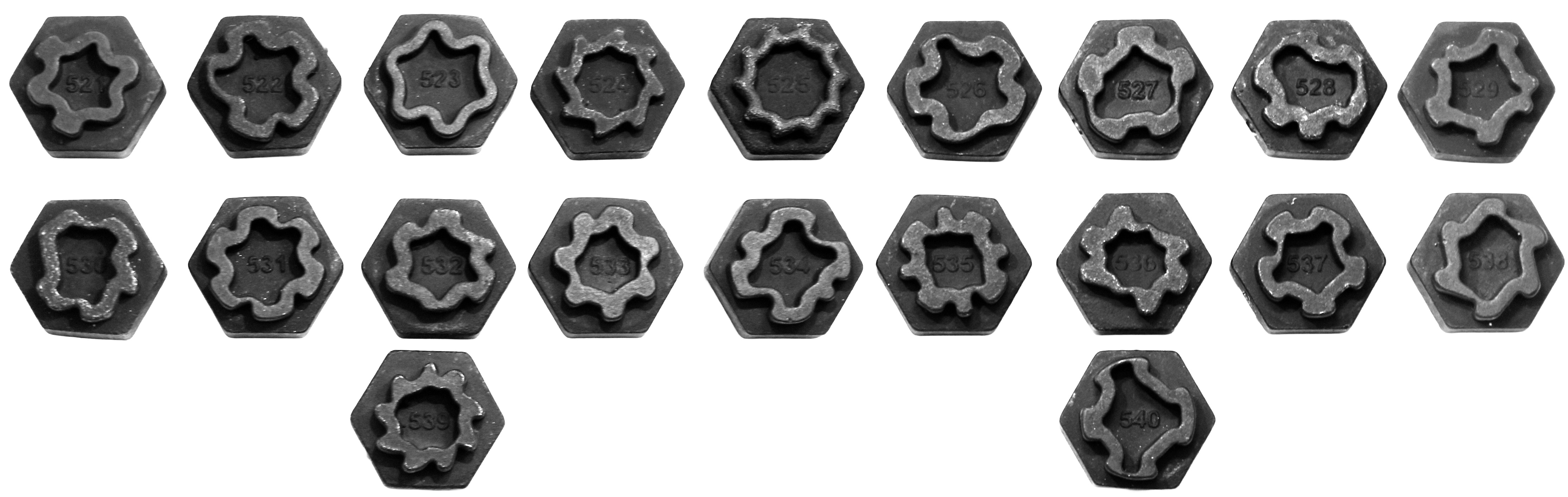 22pc VAG Locking Wheel Nut Socket Set