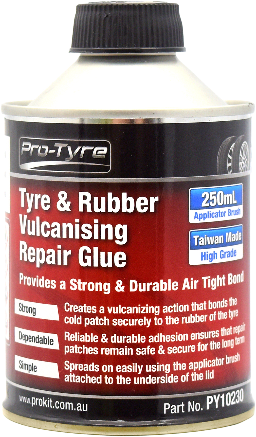 250mL Tyre & Rubber Vulcanising Repair Glue