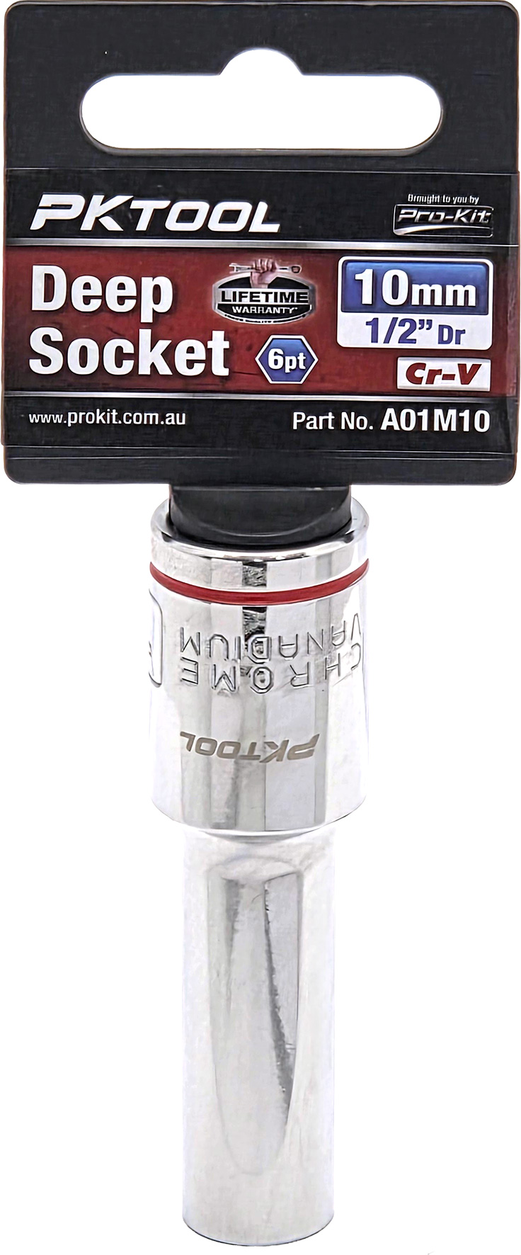 10mm 1/2″ Dr Deep Socket 6pt