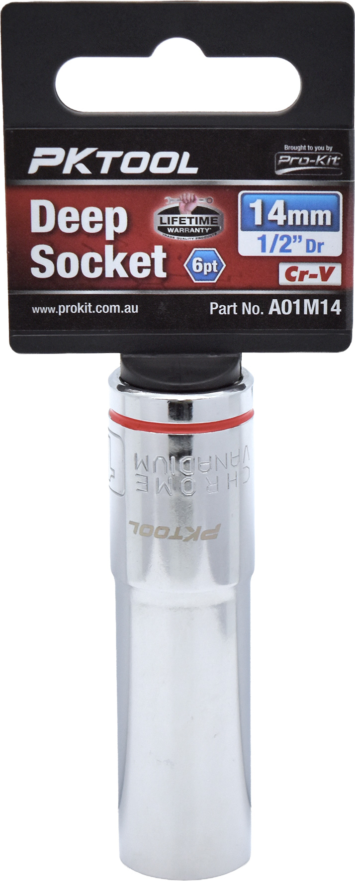 14mm 1/2″ Dr Deep Socket 6pt