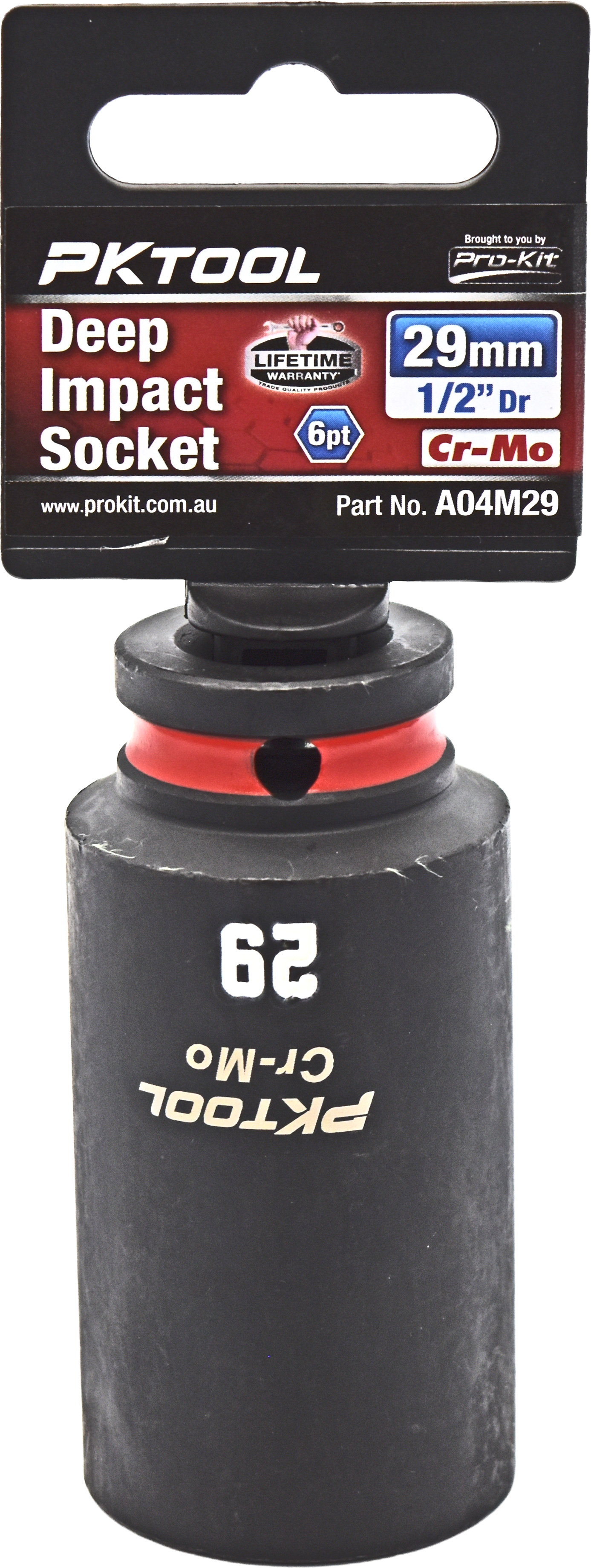 29mm 1/2″ Dr Deep Impact Socket 6pt