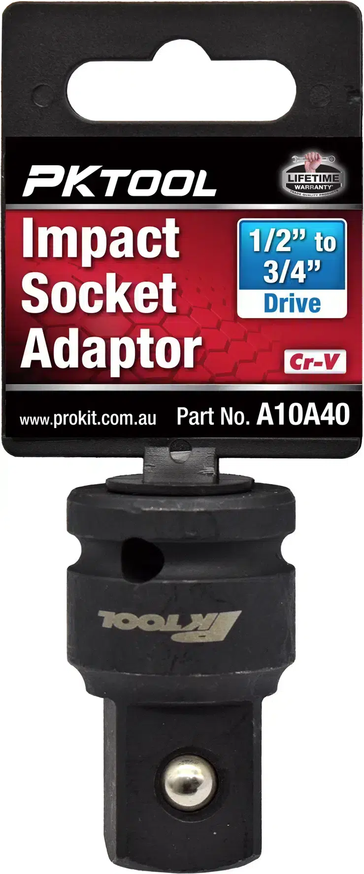 1/2” to 3/4" Dr Impact Socket Adaptor