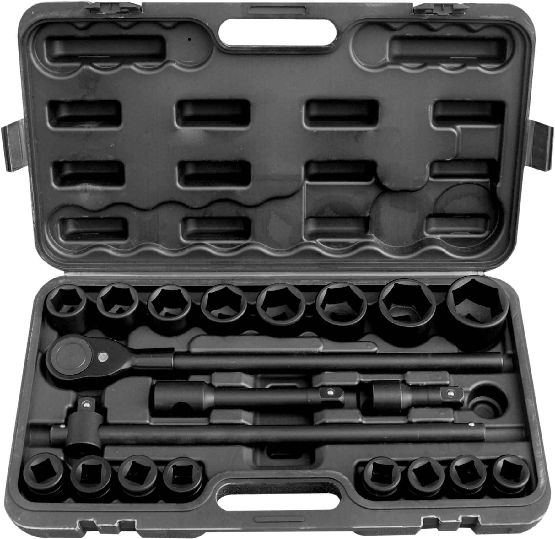 20pc 3/4” Dr SAE Impact Socket Set 6pt