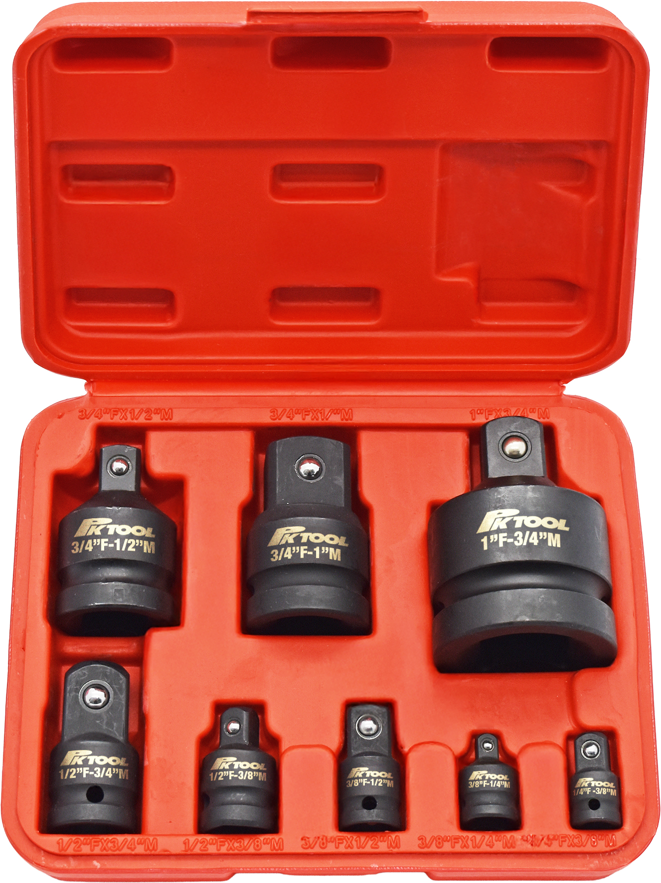 8pc Impact Socket Adaptor Set