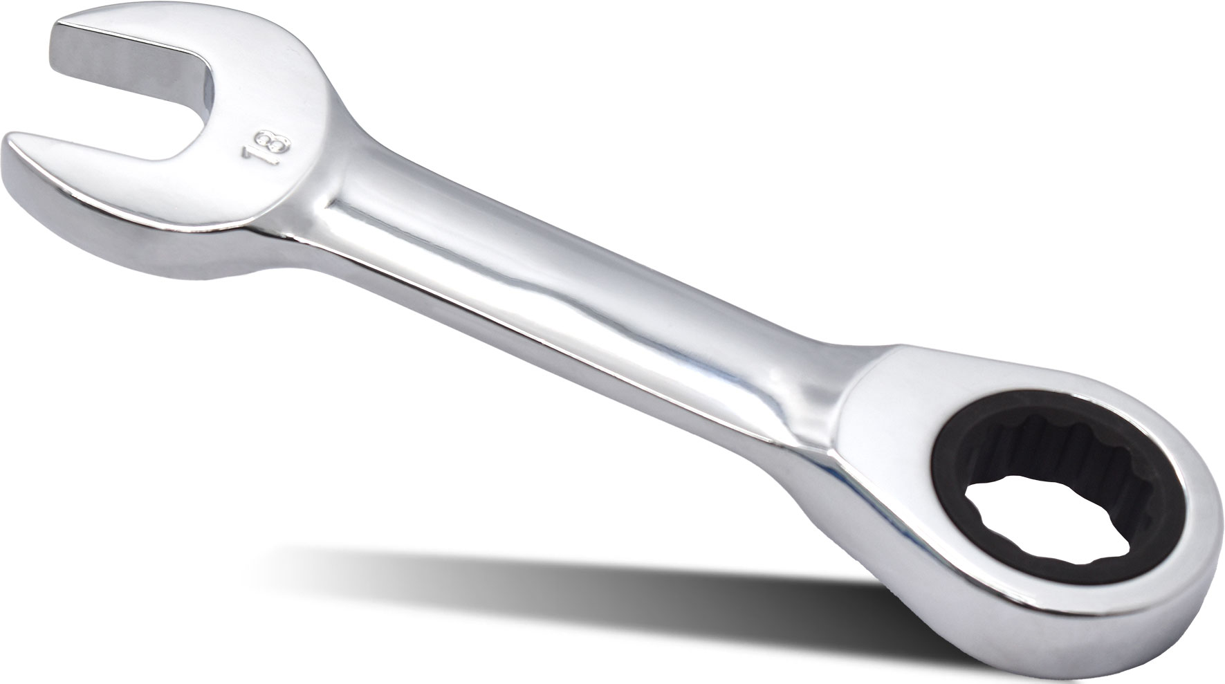 18mm Stubby Combination Ratchet Spanners