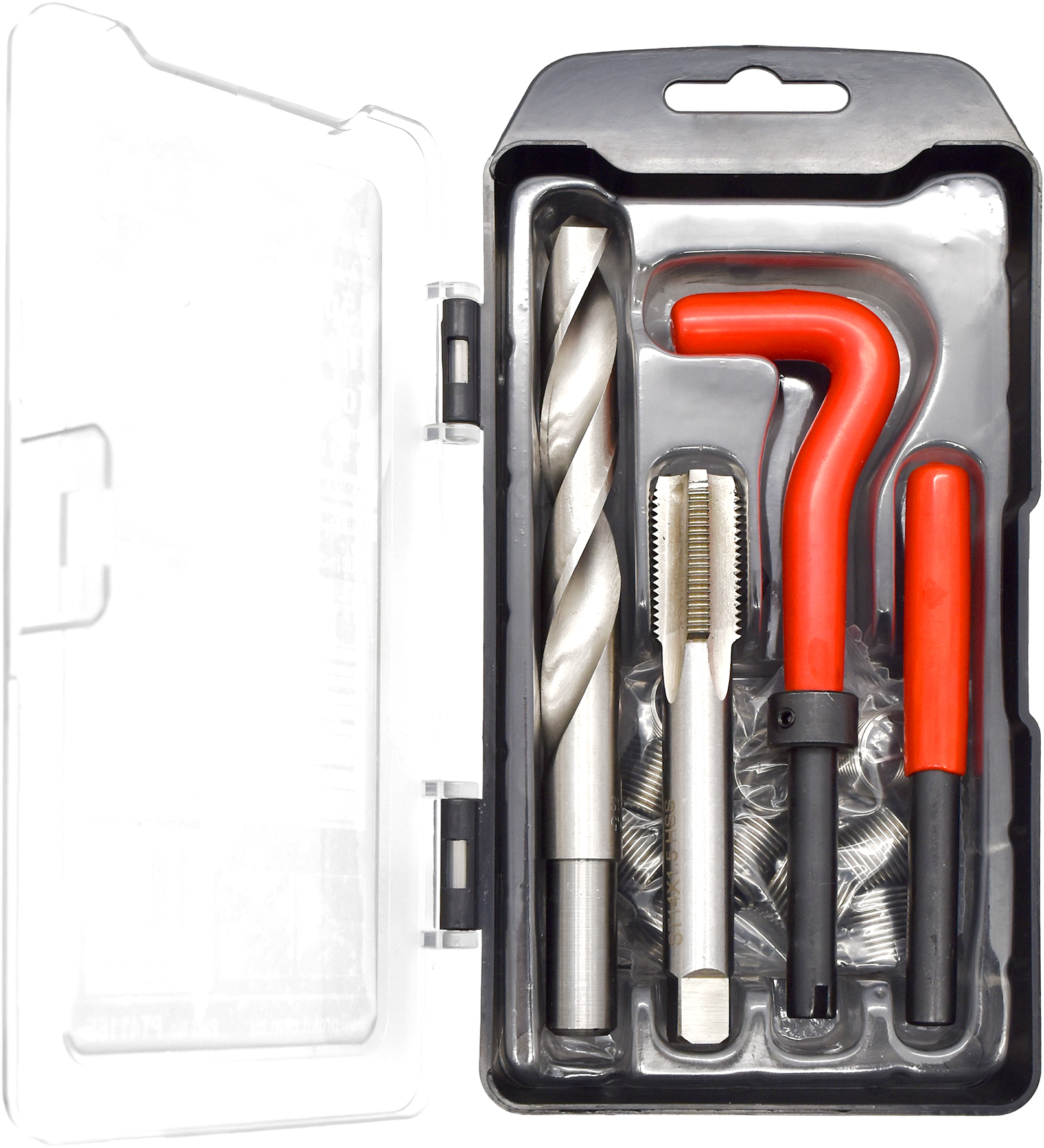 15pc M14 x 1.25 x 21mm Coil Insert Thread Repair Tool Set