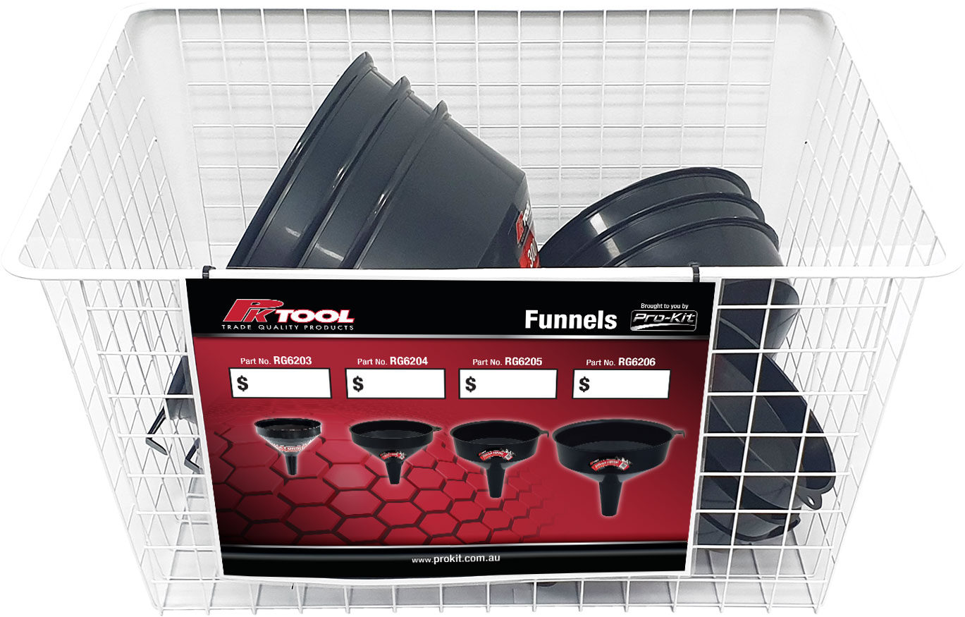 Point-of-Sale Funnel Basket to Suit Funnels RG6203, RG6204, RG6205 & RG6206